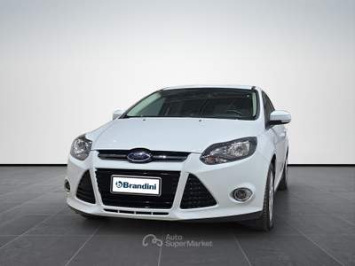 Ford Focus  5p 1.0 ecoboost plus s&s 125cv Bianco usata Firenze