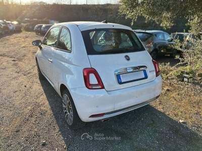 Fiat 500  - 500 1.0 hybrid dolcevita Bianco usata Roma