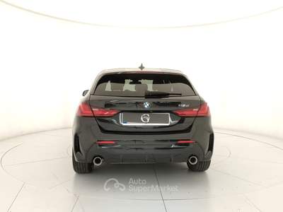BMW Serie 1 118d 118d msport auto Nero usata Livorno