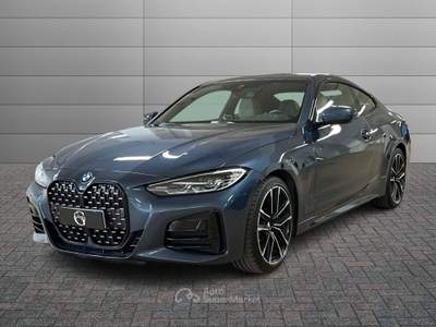 BMW Serie 4 440i  m440i coupe mhev 48v xdrive auto Blu/Azzurro usata Cuneo