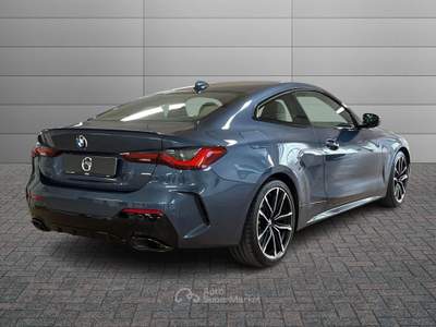 BMW Serie 4 440i  m440i coupe mhev 48v xdrive auto Blu/Azzurro usata Cuneo