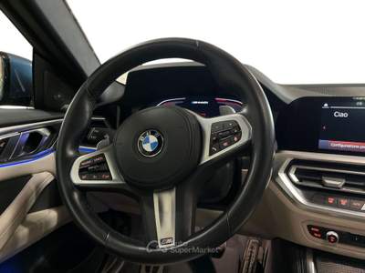 BMW Serie 4 440i  m440i coupe mhev 48v xdrive auto Blu/Azzurro usata Cuneo