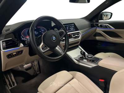 BMW Serie 4 440i  m440i coupe mhev 48v xdrive auto Blu/Azzurro usata Cuneo