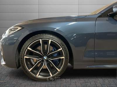 BMW Serie 4 440i  m440i coupe mhev 48v xdrive auto Blu/Azzurro usata Cuneo
