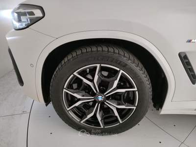 BMW X3 X3 xdrive 20d mhev 48v msport auto Bianco usata Porto Mantovano