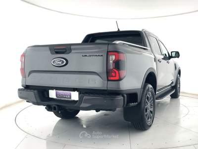 Ford Ranger Ranger 2.0 ecoblue doppia cabina wildtrak awd 205cv auto n1 acc+camera 360+c.18" Grigio usata Ghedi