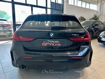 BMW Serie 1 116d d 5p. Msport *NEOPATENTATI*TAGLIANDI BMW* Nero usata Cassina de' Pecchi