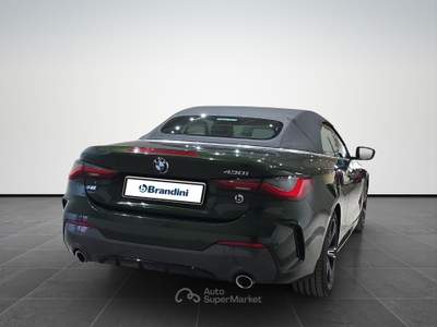 BMW Serie 4 430i 430i cabrio msport 258cv auto Verde usata Firenze