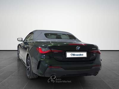 BMW Serie 4 430i 430i cabrio msport 258cv auto Verde usata Firenze
