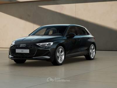 Audi A3 sportback 1.5 tfsi mhev 48v 150cv business advanced Nero usata Bagnolo Mella