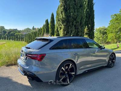 Audi RS 6 Avant 4.0 V8 bollo e super pagati Grigio usata San Miniato