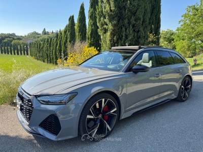 Audi RS 6 Avant 4.0 V8 bollo e super pagati Grigio usata San Miniato