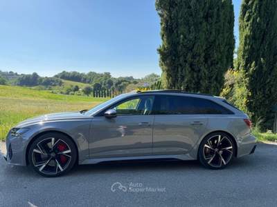 Audi RS 6 Avant 4.0 V8 bollo e super pagati Grigio usata San Miniato