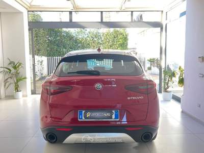 Alfa Romeo Stelvio 2.2 Turbodiesel 160 CV AT8 RWD Superda€239,00 mens Rosso usata Somma Vesuviana