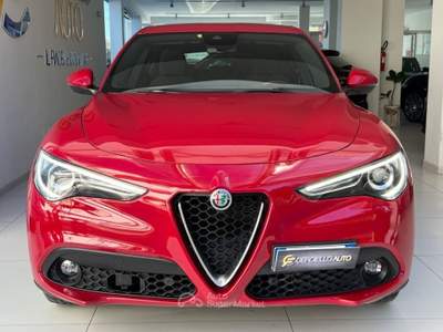 Alfa Romeo Stelvio 2.2 Turbodiesel 160 CV AT8 RWD Superda€239,00 mens Rosso usata Somma Vesuviana