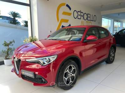 Alfa Romeo Stelvio 2.2 Turbodiesel 160 CV AT8 RWD Superda€239,00 mens Rosso usata Somma Vesuviana