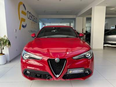 Alfa Romeo Stelvio 2.2 Turbodiesel 160 CV AT8 RWD Superda€239,00 mens Rosso usata Somma Vesuviana