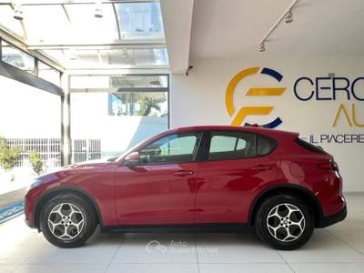Alfa Romeo Stelvio 2.2 Turbodiesel 160 CV AT8 RWD Superda€239,00 mens Rosso usata Somma Vesuviana
