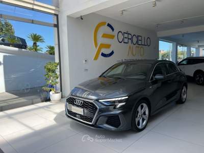 Audi A3 SPB 35 TDI S tronic S line edition Grigio usata Somma Vesuviana Audi A3 SPB 35 TDI S tronic S line edition Grigio usata Somma Vesuviana