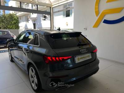Audi A3 SPB 35 TDI S tronic S line edition Grigio usata Somma Vesuviana