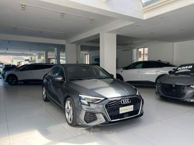 Audi A3 SPB 35 TDI S tronic S line edition Grigio usata Somma Vesuviana