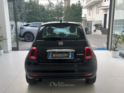 Fiat 500 1.0 Hybrid Lounge da €119,00 mensili  Nero usata Somma Vesuviana