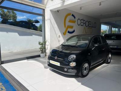 Fiat 500 1.0 Hybrid Lounge da €119,00 mensili ANTICIPO 0 Nero usata Somma Vesuviana