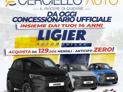 Ligier JS50 50 Ultimate E.V. TUA DA €239.00 MENSILI Grigio usata Somma Vesuviana