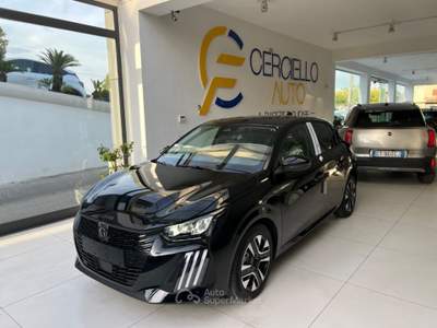 Peugeot 208 ALLURE Turbo benzina 100 DA €209,00 Nero usata Somma Vesuviana