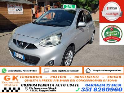 Nissan Micra OK NEOPATENTATI, GARANZIA L.12 MESI, BENZINA\GPL Grigio usata Reggio nell'Emilia