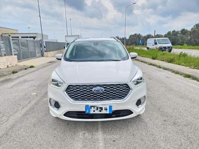 Ford Kuga 2.0 TDCI 180 CV S&S AWD Powershift Vignale Bianco usata Maruggio