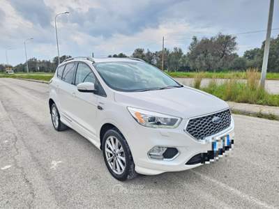 Ford Kuga 2.0 TDCI 180 CV S&S AWD Powershift Vignale Bianco usata Maruggio