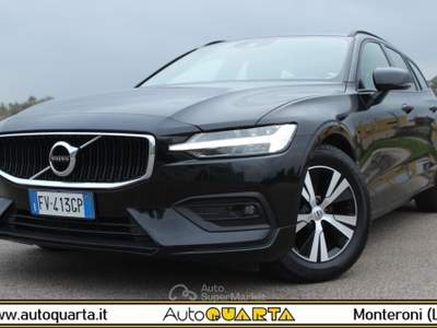 Volvo V60 2.0 D3 150cv *PELLE *RETROCAMERA Nero usata Monteroni di Lecce