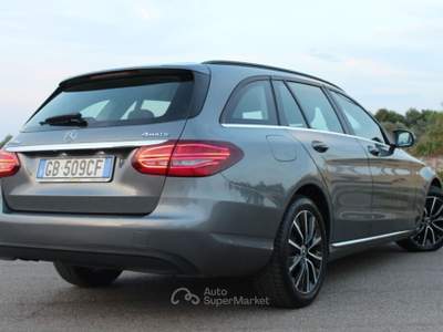 Mercedes-Benz Classe C Mercedes C220 d SW Aut. *FULL LED *CAMERA Grigio usata Monteroni di Lecce