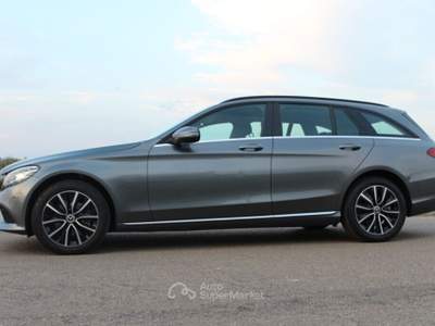 Mercedes-Benz Classe C Mercedes C220 d SW Aut. *FULL LED *CAMERA Grigio usata Monteroni di Lecce