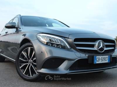 Mercedes-Benz Classe C Mercedes C220 d SW Aut. *FULL LED *CAMERA Grigio usata Monteroni di Lecce