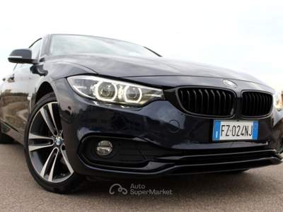 BMW Serie 4 420d Gran Coupe Aut. 420 d *LUCI AMBIENTE Blu/Azzurro usata Monteroni di Lecce