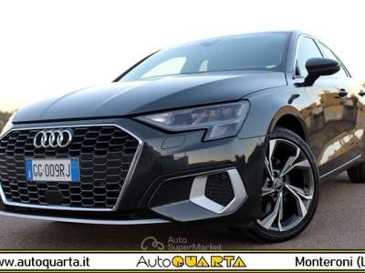 Audi A3 Sportback 2.0 TDI 115CV s-tronic Advanced Grigio usata Monteroni di Lecce