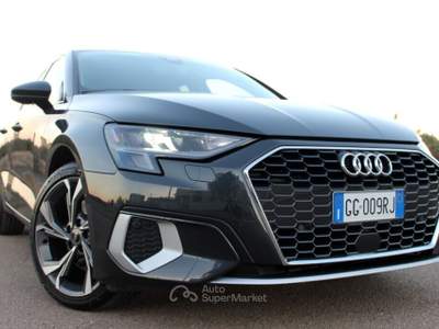 Audi A3 Sportback 2.0 TDI 115CV s-tronic Advanced Grigio usata Monteroni di Lecce
