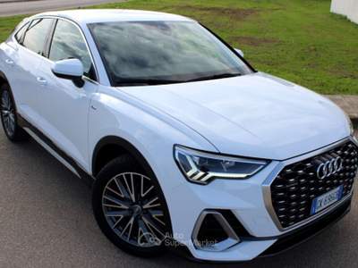 Audi Q3 Sportback 35 TDI S-LINE *Soli 56.000 KM Bianco usata Monteroni di Lecce