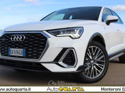 Audi Q3 Sportback 35 TDI S-LINE *Soli 56.000 KM Bianco usata Monteroni di Lecce