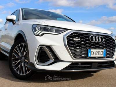 Audi Q3 Sportback 35 TDI S-LINE *Soli 56.000 KM Bianco usata Monteroni di Lecce