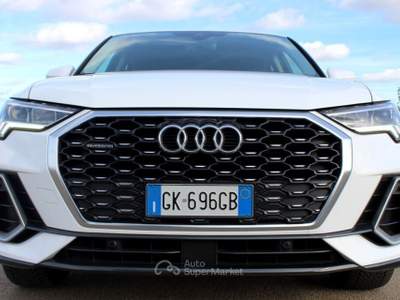 Audi Q3 Sportback 35 TDI S-LINE *Soli 56.000 KM Bianco usata Monteroni di Lecce