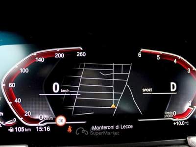 BMW Serie 1 116d Aut. M-Sport *Quadro digitale Bianco usata Monteroni di Lecce
