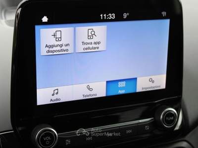 Ford EcoSport dci 100cv *Camera *Carplay Nero usata Monteroni di Lecce