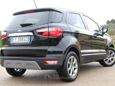 Ford EcoSport dci 100cv *Camera *Carplay Nero usata Monteroni di Lecce