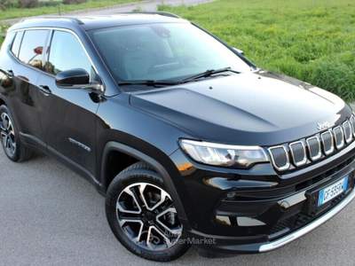 Jeep Compass 1.6 MJT Limited *SOLI 51.000 KM Nero usata Monteroni di Lecce