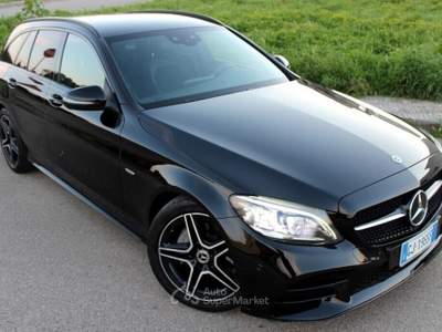 Mercedes-Benz Classe C MERCEDES C220 d SW Aut. *AMG Night Edition Nero usata Monteroni di Lecce