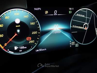 Mercedes-Benz Classe C MERCEDES C220 d SW Aut. *AMG Night Edition Nero usata Monteroni di Lecce