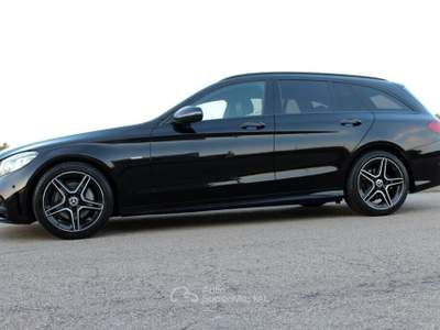 Mercedes-Benz Classe C MERCEDES C220 d SW Aut. *AMG Night Edition Nero usata Monteroni di Lecce